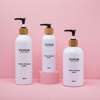 бутылки пластиковой упаковки 250ml 480ml 500ml для шампуня