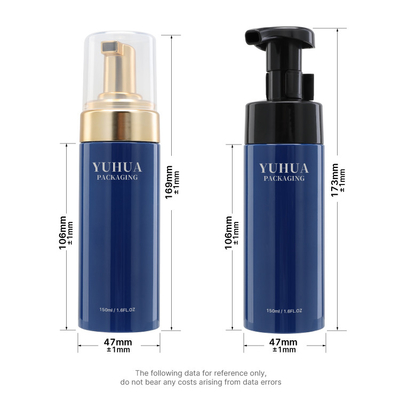 бутылка насоса пластиковой пены 100ml 120ml 150ml применяет обложку к заботе упаковывая изготовленный на заказ цвет