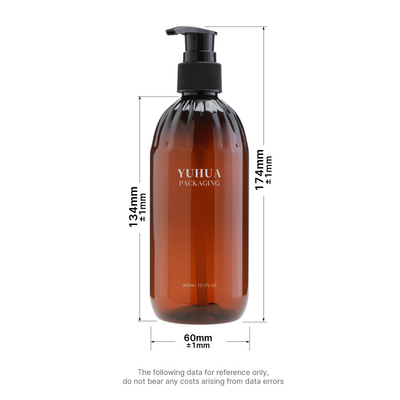 Skincare упаковывая пластиковую бутылку 300ml брызг вокруг печатания экрана