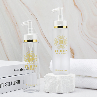 бутылка насоса ЛЮБИМЦА 180ml 200ml косметическая для сыворотки лосьона стороны