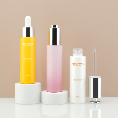 Label Printing 30ml Serum Dropper Bottles Refines Skin Texture