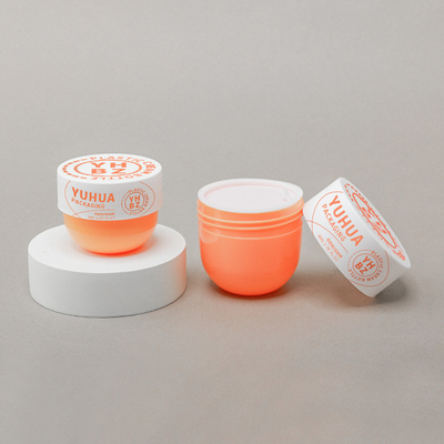 30 мл 50 мл Пластиковая косметическая банка Эко дружественная Pp Body Butter Cream Jar С Flip Cap Jar
