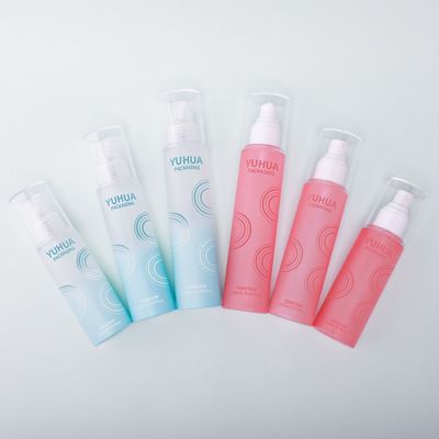 Логотип по вашему требованию Пластиковый распылитель для увлажняющего спрея Прозрачный спиртовой спрей