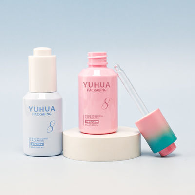 Круглая бутылка сыворотки с логотипом в соответствии с требованиями заказчика