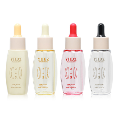 Hot Stamping Oil Serum Bottle 15-20days Time Silk Screen Printing