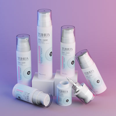 Custom Plastic 60-200ml PET Foam Dispenser Bottle for Facial Cleaning and Shower Gel Cosmetic Packaging