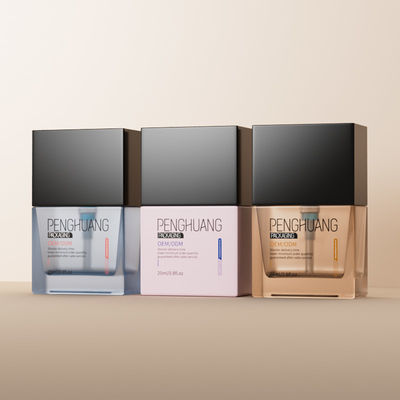 Индивидуальный дизайн упаковки для ухода за кожей, прозрачная, емкость 25 мл для продуктов