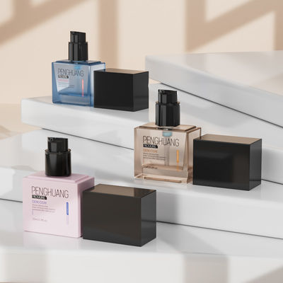 Индивидуальный дизайн упаковки для ухода за кожей, прозрачная, емкость 25 мл для продуктов