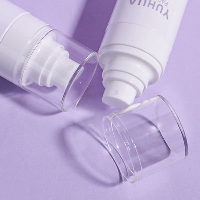 Флакон-распылитель для пластика с горячим тиснением, логотип по вашему требованию, идеально подходит для увлажняющего спрея, солнцезащитного спрея, спрея для фиксации макияжа