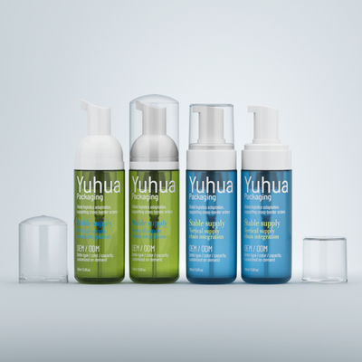 Clear Or Custom Plastic Foam Bottle Featuring Pump Cap and Silk Screen Printing Offering Durable Reusable Packaging for Liquid Products