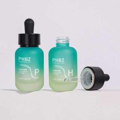 В соответствии с требованиями заказчика сыворотки капельницы бутылки 30 мл стеклянные круглые матовые капельницы бутылки крышка Тип прочный и вариант упаковки