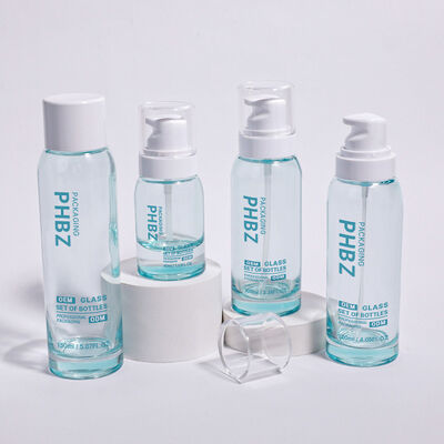 ODM OEM Accepted Round Luxury cosmetics packaging bottle suitable for high-end creams serums and other beauty essentials (ОДМ ОЭМ принято круглое бутылочко для упаковки роскошной косметики, подходящее для высококачественных кремов, сывороток и других предметов красоты)