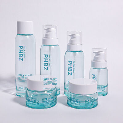 ODM OEM Accepted Round Luxury cosmetics packaging bottle suitable for high-end creams serums and other beauty essentials (ОДМ ОЭМ принято круглое бутылочко для упаковки роскошной косметики, подходящее для высококачественных кремов, сывороток и других предметов красоты)