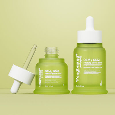 Бутылка с эфирным маслом с печатью на горячем штампе, предлагающая стильную косметическую упаковку и привлекательность продуктов по уходу за кожей