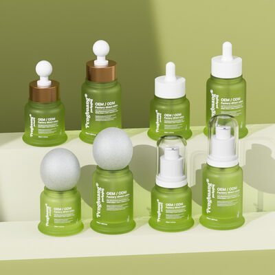 Бутылка с эфирным маслом с печатью на горячем штампе, предлагающая стильную косметическую упаковку и привлекательность продуктов по уходу за кожей