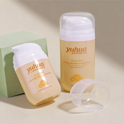 Пластиковая бутылка лосьона из PP материала с безвоздушным насосом и замороженной поверхностью для косметической упаковки и хранения жидкости