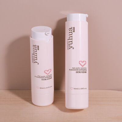 Прочный пластиковый флакон для лосьона с безвоздушным насосом и индивидуальным дизайном, идеально подходящий для косметической упаковки и хранения жидких продуктов