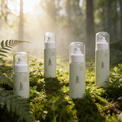 Пластиковые упаковочные бутылки с индивидуальным логотипом различных размеров с защитой от проливания для косметического использования