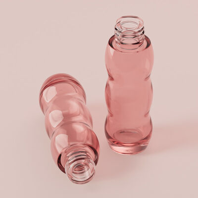 Dropper Cap Oil Serum Bottle Featuring Aluminum Plastic Collar Suitable for Skincare Cosmetic and Essential Oil Packaging