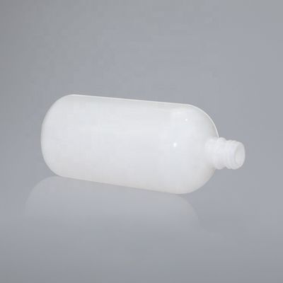 Белая бутылка стекла капельницы масла круга 200ml со стеклянной крышкой капельницы