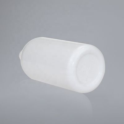 Белая бутылка стекла капельницы масла круга 200ml со стеклянной крышкой капельницы