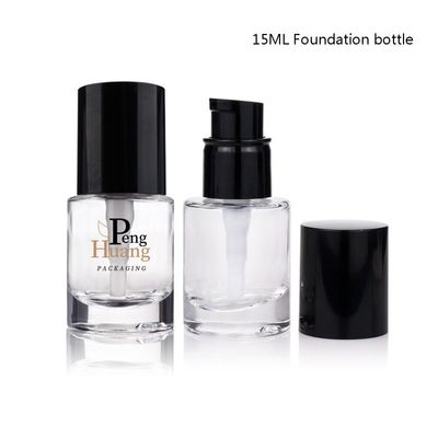 Низкий OEM формы ясный стеклянный насос разливает 30ml по бутылкам заморозил ровную поверхность
