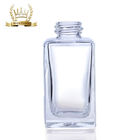 smooth Pump Liquid Foundation Bottles 30ml Clear Square Bottle
