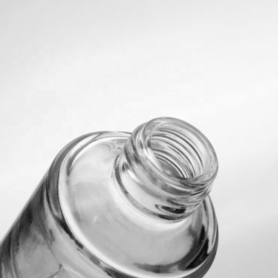 Бутылка учреждения 30ml Китая пустая ясная стеклянная жидкостная с белым макияжем формы насоса F139 популярным