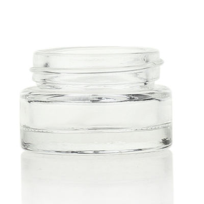 опарника сливк 3ml 15ml 20ml ясность косметического стеклянная с крышками золота