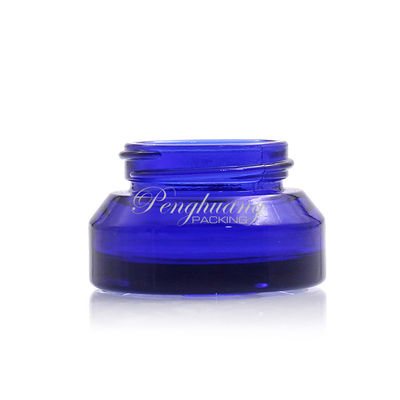 15ml - опарник сливк бутылки синего стекла 15g кобальта 200ml 30g 50g стеклянный