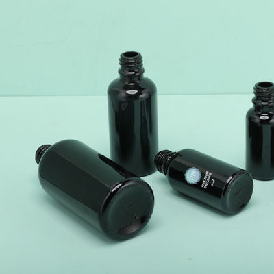 Круглая бамбуковая черная бутылка капельницы эфирного масла 5ml