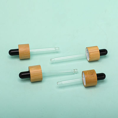 Круглая бамбуковая черная бутылка капельницы эфирного масла 5ml