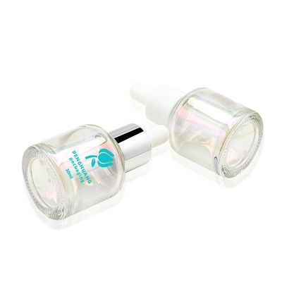 уникальная бутылка сыворотки дизайна 30ml с серебряной капельницей