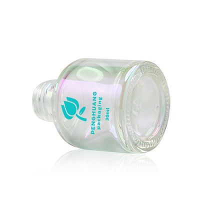 уникальная бутылка сыворотки дизайна 30ml с серебряной капельницей