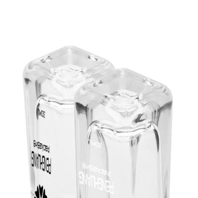 бутылка стекла сыворотки 50ml с белой капельницей