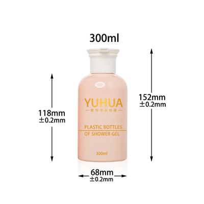 бутылка 360ml 12oz пластиковая круглая с насосом 28/410 лосьона