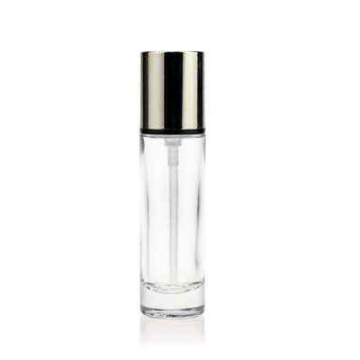Косметики упаковывая жидкостную бутылку стекла учреждения 30ml с насосом
