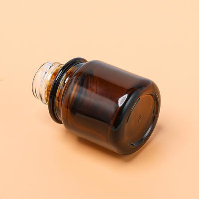 Янтарное жидкостное учреждение 30ml разливает бутылку по бутылкам капельницы цилиндра стеклянную