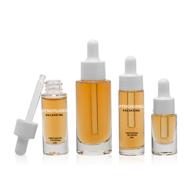 бутылки сыворотки 5ml 10ml 30ml бутылки капельницы стеклянной косметические упаковывая стеклянные
