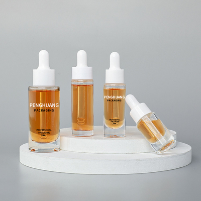 бутылки сыворотки 5ml 10ml 30ml бутылки капельницы стеклянной косметические упаковывая стеклянные