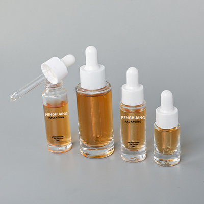 бутылки сыворотки 5ml 10ml 30ml бутылки капельницы стеклянной косметические упаковывая стеклянные