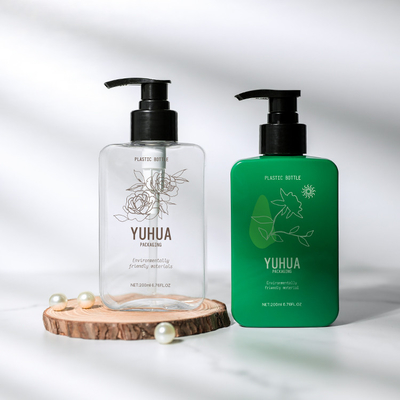 прямоугольная бутылка ЛЮБИМЦА 200ml с цветом лосьона подгонянным насосом