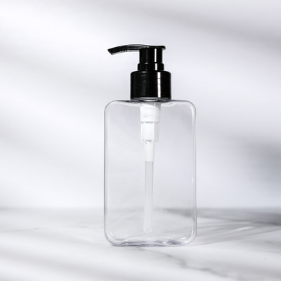 прямоугольная бутылка ЛЮБИМЦА 200ml с цветом лосьона подгонянным насосом