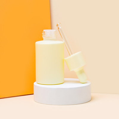 стеклянная капельница сыворотки 30ml разливает по бутылкам с упаковкой учреждения насоса и крышки прессы