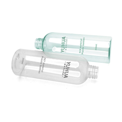 Пластиковая упаковка Eco дружелюбная разливает 100ml по бутылкам 300ml 500ml с белой крышкой