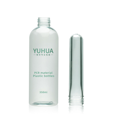 Пластиковая упаковка Eco дружелюбная разливает 100ml по бутылкам 300ml 500ml с белой крышкой