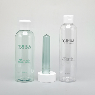 Пластиковая упаковка 350ML разливает повторно использованный PCR по бутылкам подгоняла насос крышки цилиндра