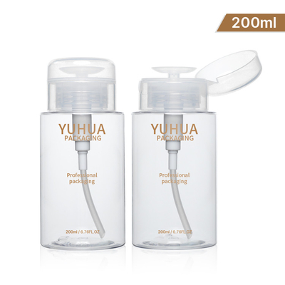 Тонер 12ml 200ml 300ml насоса прессы бутылки ясного пластикового перевозчика бутылки упаковывая