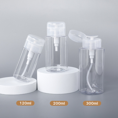 Тонер 12ml 200ml 300ml насоса прессы бутылки ясного пластикового перевозчика бутылки упаковывая