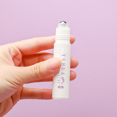 крен 10ml 15ml PP пластиковый на логотипе бутылки белым подгонянном цветом
